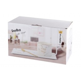 КОРАЛЛ Набор чайный 1/3 250мл Lazy Days Pink 5109