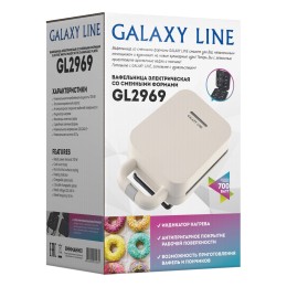 GALAXY Вафельница электрическая со сменными формами LINE GL2969