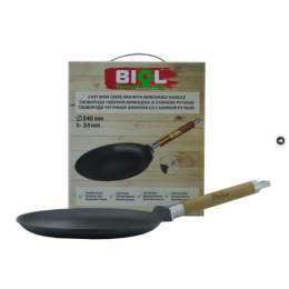 БИОЛ Сковорода чугун 24см 04241 