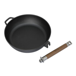 БИОЛ Сковорода чугунная со съемной ручкой 28см 0328