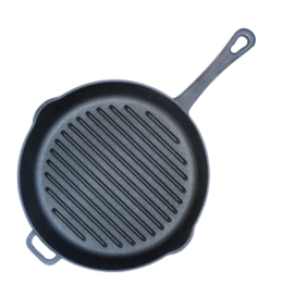 БИОЛ Сковорода-гриль чугунная  24 см 1124