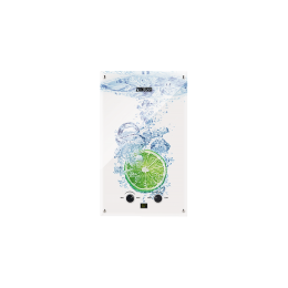 ZANUSSI Газовая колонка GWH 10 Fonte Glass Lime