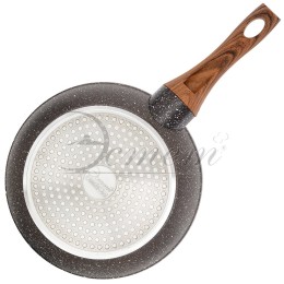 ЭСТЕТ Сковорода 28см *6 Бронзит ЭТ-70411 мрамор