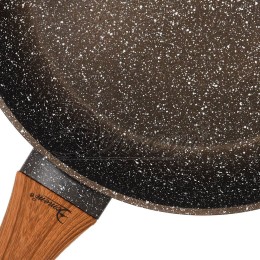 ЭСТЕТ Сковорода 28см *6 Бронзит ЭТ-70411 мрамор