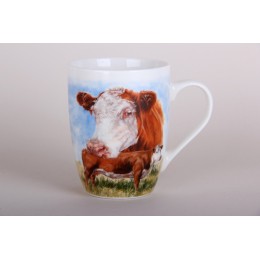 КОРАЛЛ Кружка 340 мл.Корова NYCF3 микс