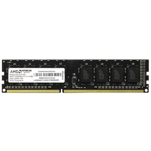Память Amd DDR3 4Gb 1600MHz R534G1601U1S-UO 749383