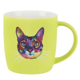 КОРАЛЛ Кружка 340 мл. Soft touch 1110038 микс