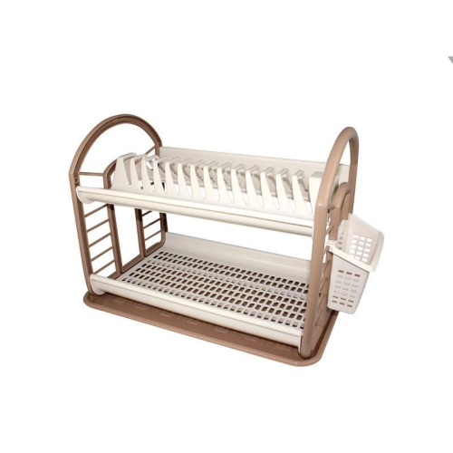 Сушилка для посуды Dd style Антик 07202 молочная