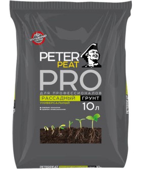 PETER PEAT Грунт Рассадный Универсальный линия ПРО 10л