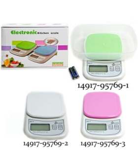 Весы кухонные  ZhuanJin ZJ-1 до 5 кг 20х13 см