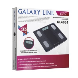 GALAXY Весы многофункциональные электронные LINE GL4854 (черные)