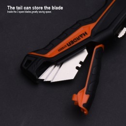 HARDEN Многоцелевой нож 175мм + 3 лезвия 570333