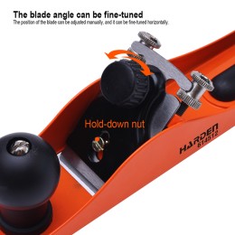 HARDEN Рубанок столярный ручной 235х44мм 614512