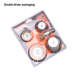 HARDEN Набор чашек зачистных проволочных для дрели 5пр. 611535