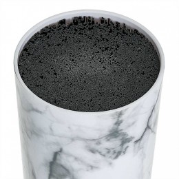ALPENKOK Подставка для ножей 22×11 см AK-222ST белый мрамор