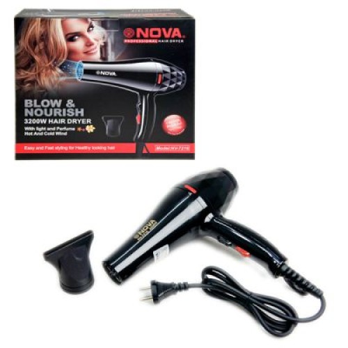 Фен для волос Nova NV-7216 3200 Вт