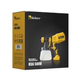 KOLNER Краскопульт электрический KSG 500V