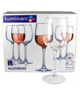 LUMINARC Набор бокалов для вина 300мл/6шт ALLEGRESSE J8164