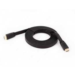 Doffler Кабель WC 401-3 HDMI(m) - HDMI(m) плоский 3м. / 15.02.09.05 HDMI - HDMI