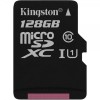 Флеш карта micro SDXC 128Gb Class10 Kingston 1207008