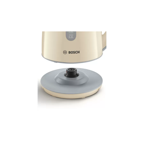 Чайник электрический Bosch TWK7507 бежевый/серый