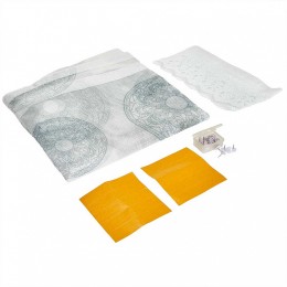 УЮТОМАНИЯ Сетка антимоскитная универсальная 100×220 см с магнитными замками УТ-4010 белая