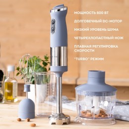 GALAXY Блендерный набор GL2121 ( серый)