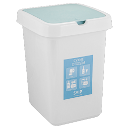 DELTA Контейнер для раздельного сбора мусора, 25 л, сухие отходы SV4544СХ