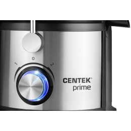 CENTEK Соковыжималка CT-1214 (черный, сталь)