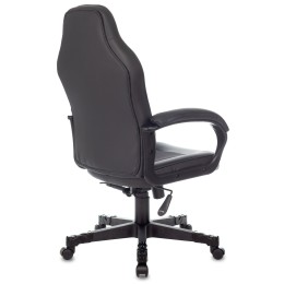 Бюрократ Кресло игровое Zombie GAME 17 черный текстиль/эко.кожа крестовина пластик