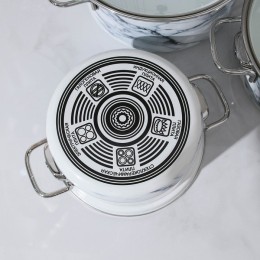 КМК Набор Белый мрамор-1 Элит (бел.)