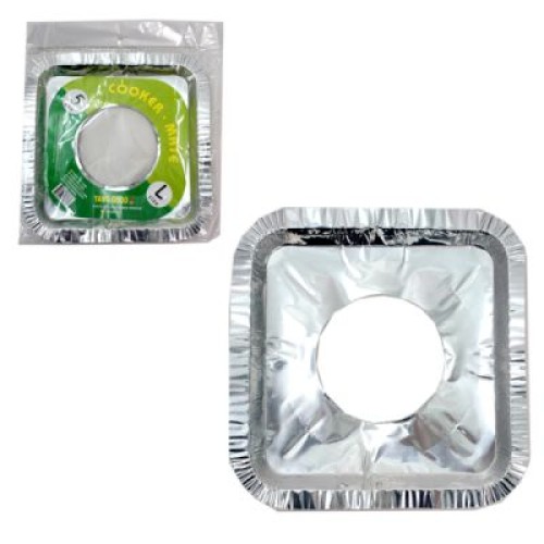Пластины алюминиевые для защиты кухонной плиты от брызг 5 шт 34408-215-5