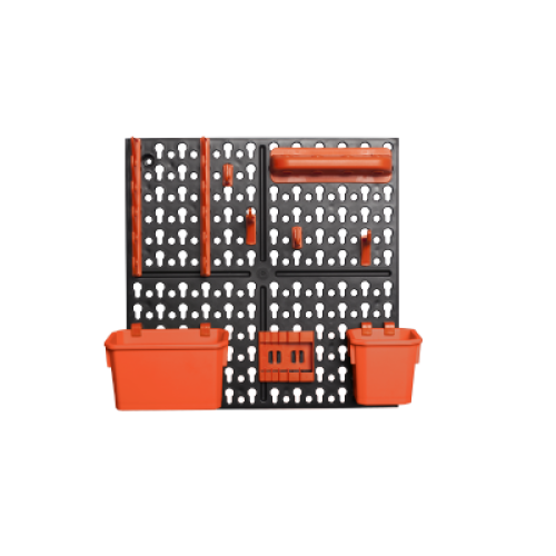 Панель инструментальная Blocker Expert с наполнением малая 326х100х326 мм черный/оранжевый 00-00005020