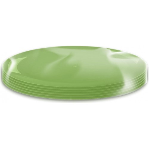 Набор тарелок Grill Party D200 мм 6 шт пастельно-зеленый 00-00014500
