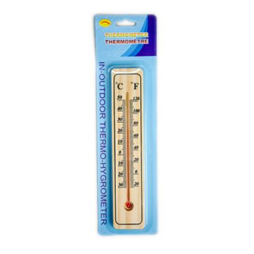 Термометр внутренний 20х4 см деревянный 24768-CH089-2
