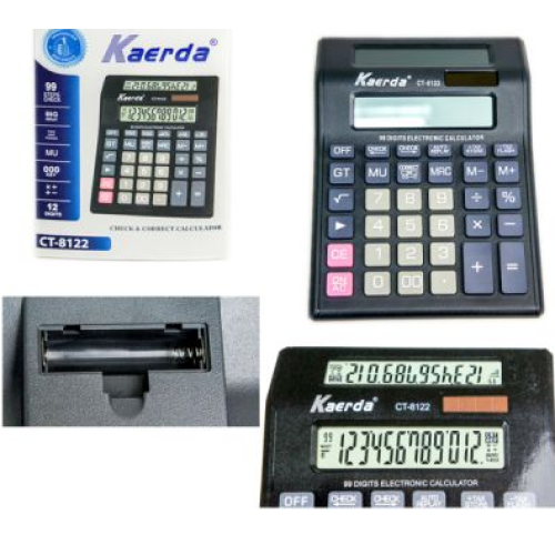 Калькулятор Kaerda CT-8122 12 разрядов 21х15 см 17859-ct-8122