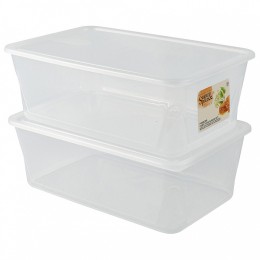DELTA Набор контейнеров для заморозки Sugar&Spice Honey (2×1,6 л) SE111212998 прозрачный
