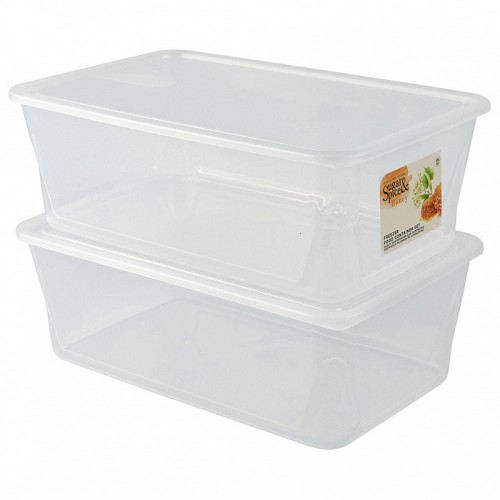 Набор контейнеров для заморозки Sugar&Spice Honey (2×0,9 л) SE111112998 прозрачный