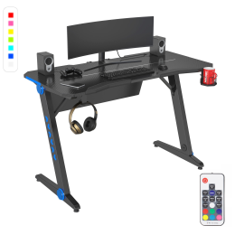 Cactus Стол игровой CS-GTIZ-BK-CARBON-RGB 1563611