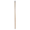 Ручка для швабр и щеток 123 см деревянная с резьбой в пленке 16626-35