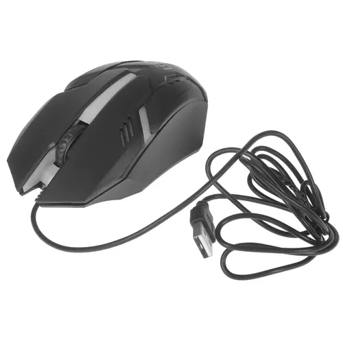 Мышь Oklick 397G, игровая, оптическая, проводная, USB, черный 1431661