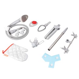 ENDEVER Отпариватель Odyssey Q-912, белый/марсала