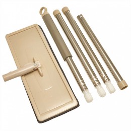 Комплект для уборки Magic швабра с насадкой и ведром с отжимом 32879 голубой