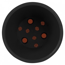 Горшок для цветов InGreen London 125 мм, 1 л, с дренажной вставкой IG155210041 итальянский терракот