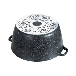 ГОРНИЦА Кастрюля гранит К323аг 10л +кр