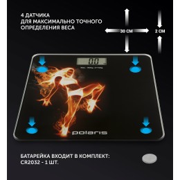 POLARIS Весы напольные электронные PWS 1877DG Passion