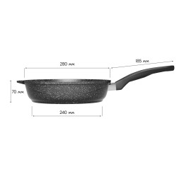 МЕЧТА Сковорода гранит star Induction Pro 28см. 28803И