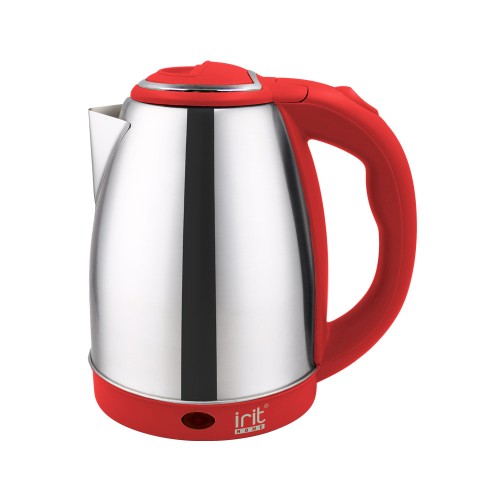 Чайник электрический цветной (красный) Irit IR-1346
