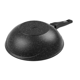 МЕЧТА Сковорода-вок гранит star с078803 28см. съемн.ручк+кр