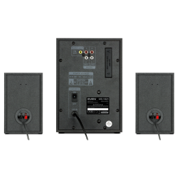 SVEN Многофункциональная акустическая система с Bluetooth, проигрывателем USB/SD, FM-радио, дисплеем и ПДУ MS-1821 черный